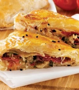 Pastırmalı börek